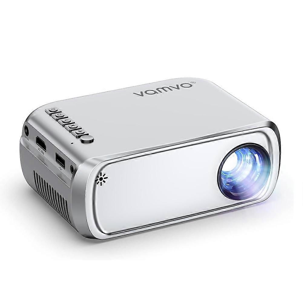 Projector Mini Portable Video Projector, Movie Projectors for Home Theater for TYPE-C/USB/VGA/AV/Sm