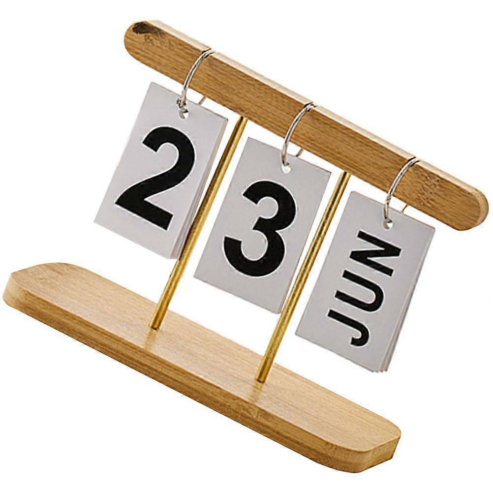 Countdown Calendar Desk Calendar For Teachers And Students Rectangular Shape Adjustable Date 2Pcs