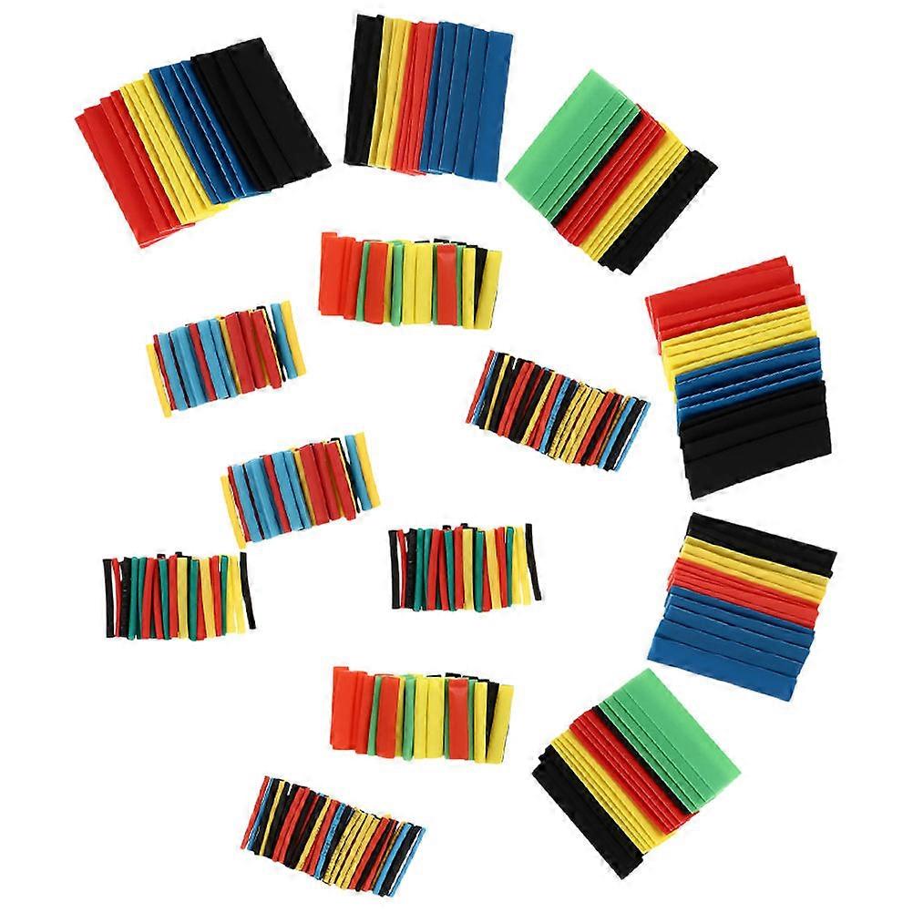 Assorted Heat Shrink Tubing Kit for Electrical Wire Repair 10Sets Multicolor