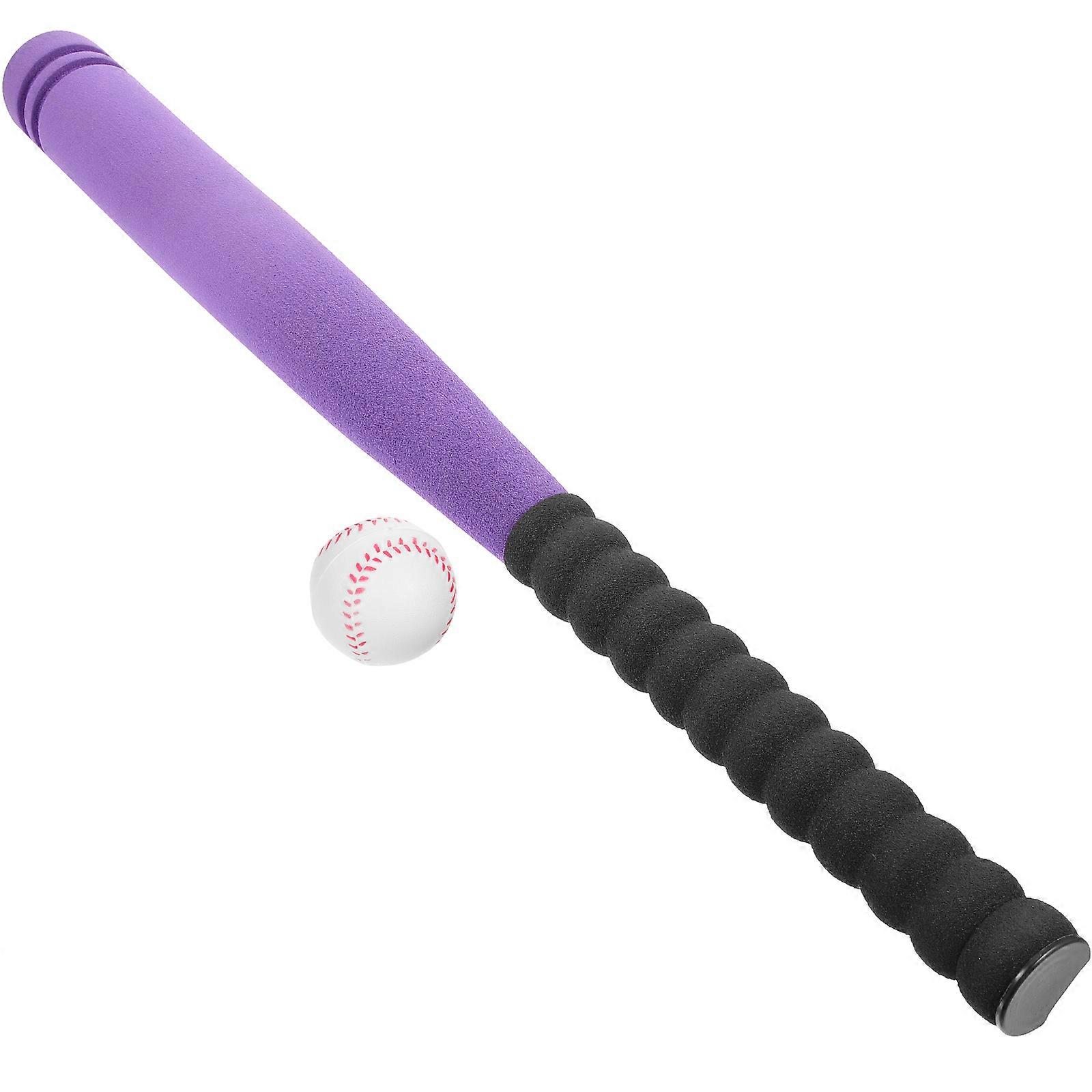 Kids Outdoor Baseball Set Sponge Rubber Bat 4Sets Fun Children Accessory