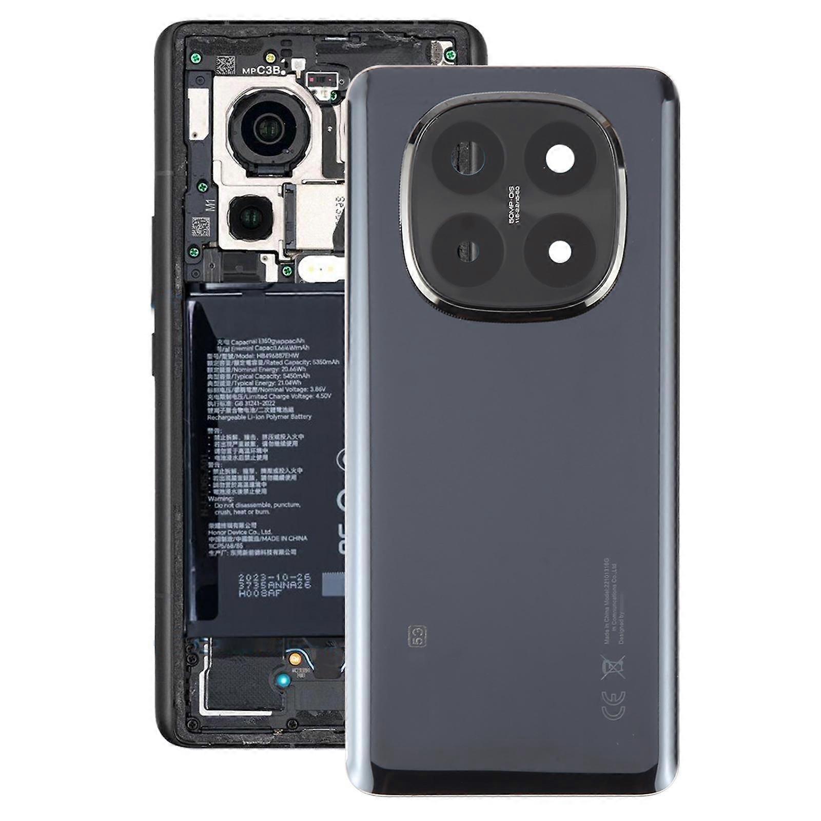 For Redmi Note 14 Pro+ 5G Back Cover with Camera Lens Cover