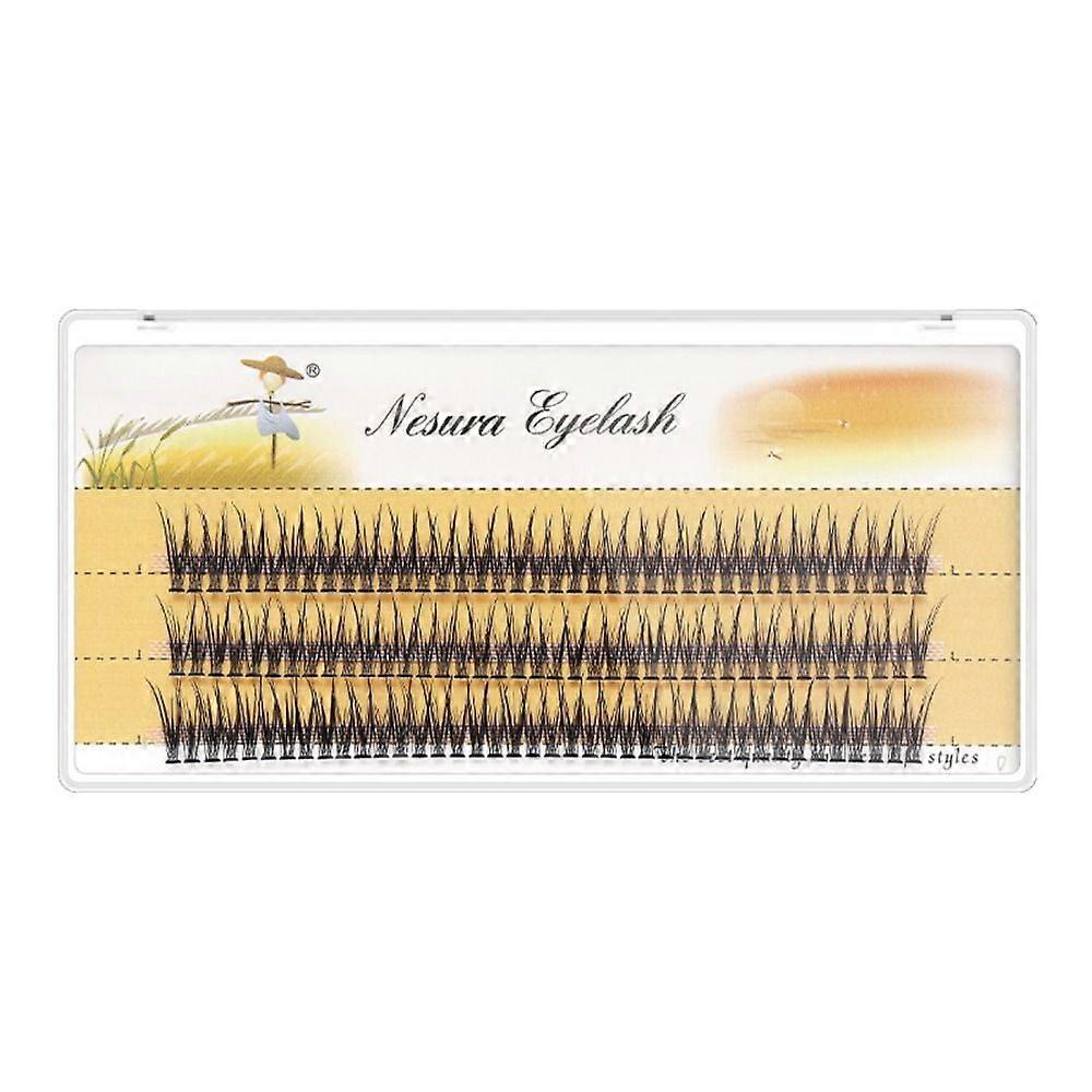 Mink Soft Swallow Tail Natural Eyelashes False Lashes Clusters Lashes Individual Lashes 10MM