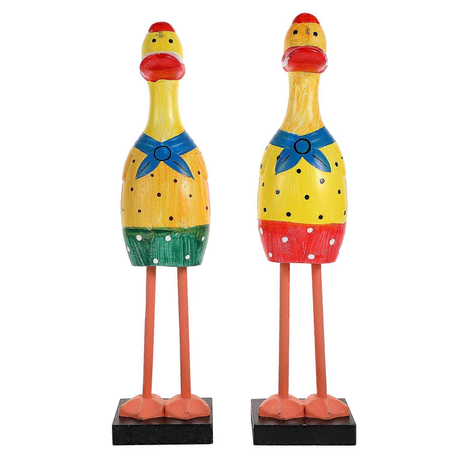 Rectangular Shape 4 Pcs Wood Decoration Photography Prop Home Decor Assorted Color Features