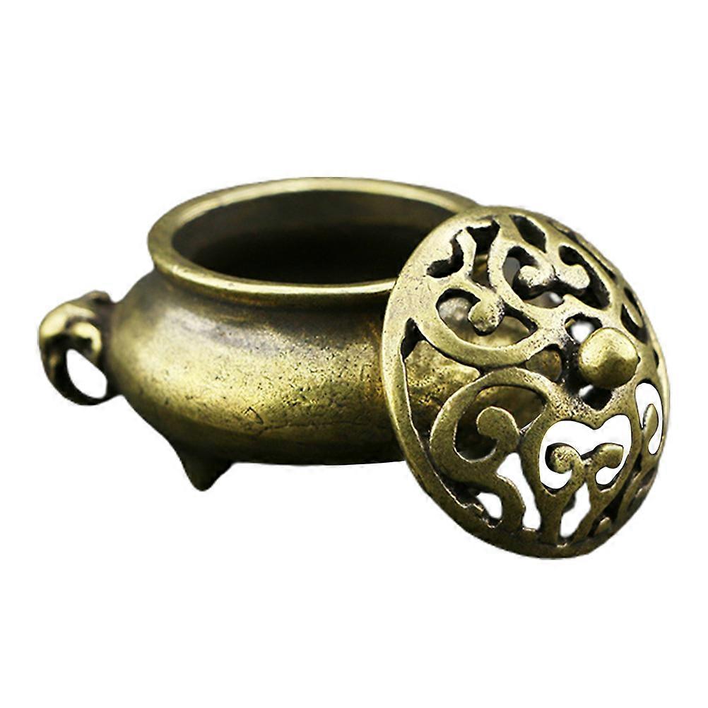 Decorative Incense Holder Brass Craft for Aromatherapy 6Pcs