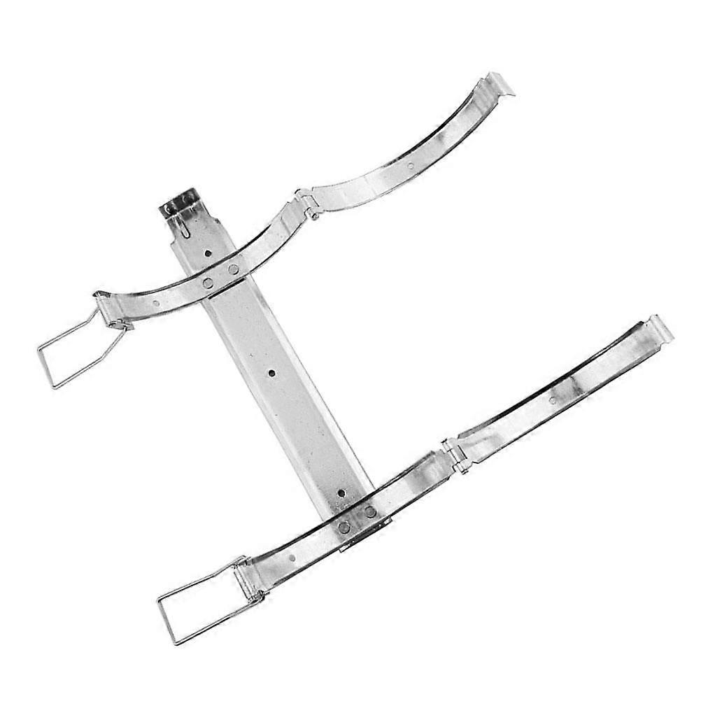 Iron Fire Extinguisher Hanger Wall Mounted Bracket for 2Pcs Convenience