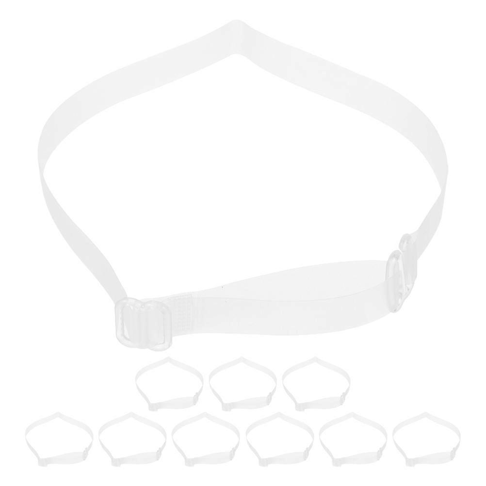 Adjustable High Heel Fixing Shoe Straps With Anti-Slip Technology For Women Shoes In Transparent Color 15 Pairs