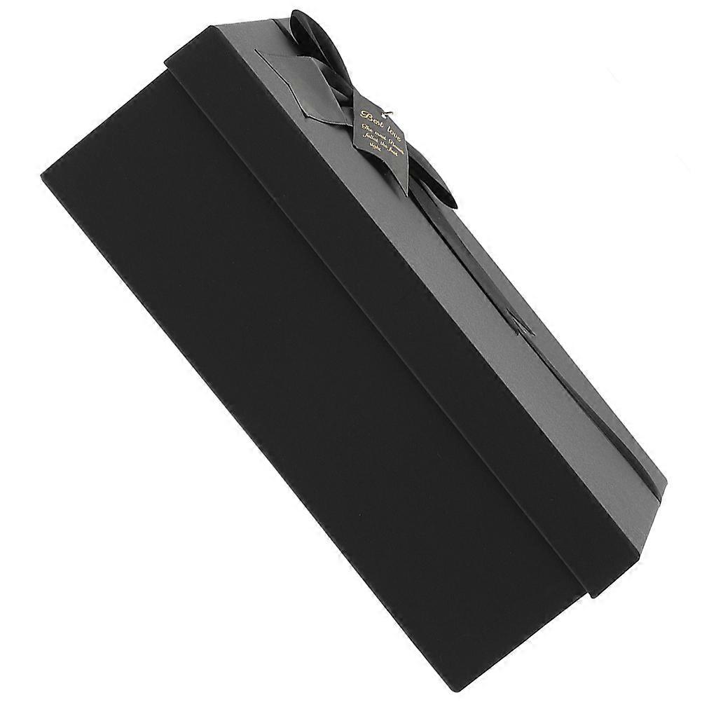 Paper Gift Packing Case Sturdy Material Storage Box Rectangular Shape 26x23x7cm For Gifts 1Set