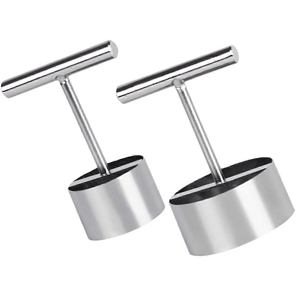 Fruit Corer Kitchen Essential Corer Tool for Home Use 2Pcs Stainless Steel