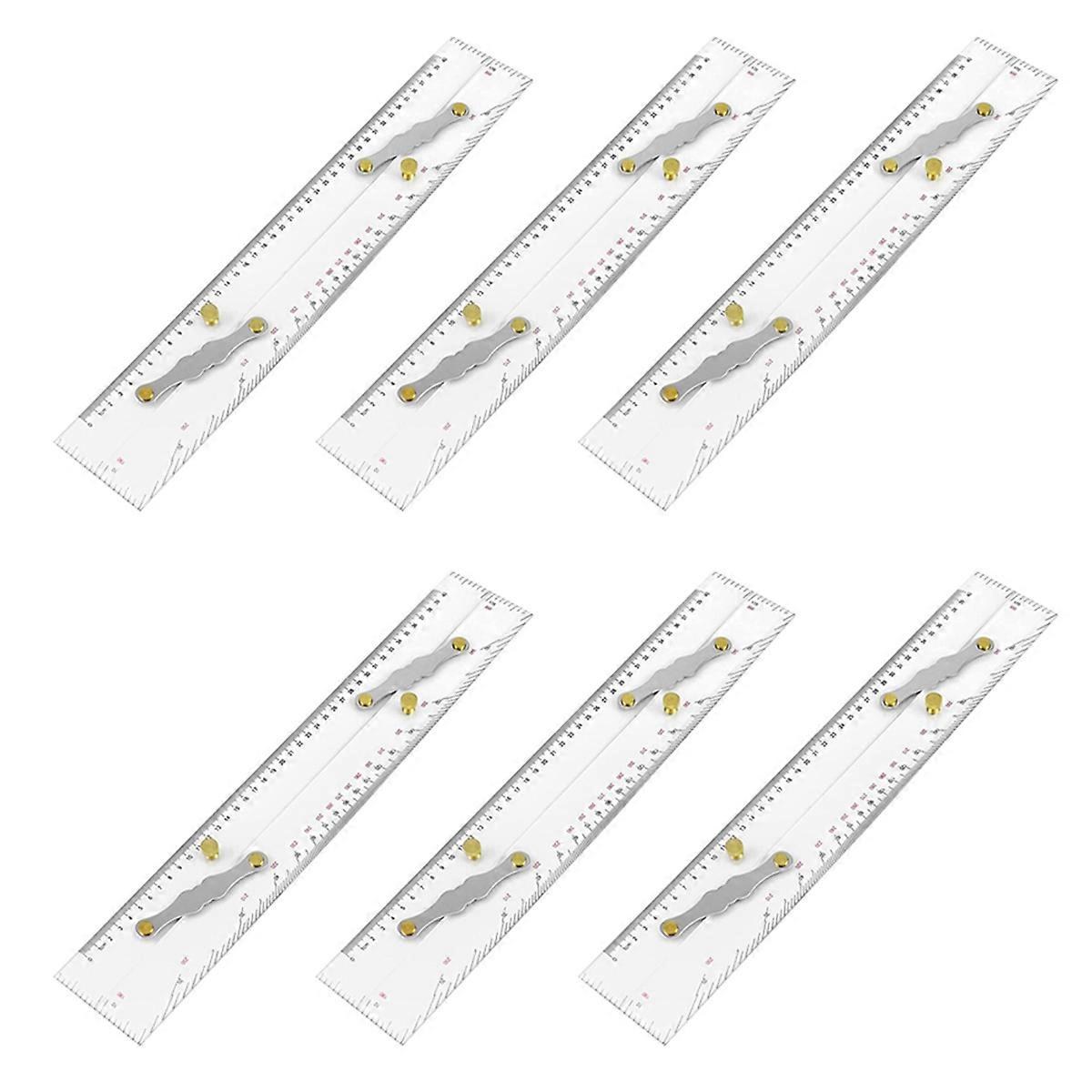 Marine Parallel Ruler Clear Scales, 450MM, Nautical Charts Parallel