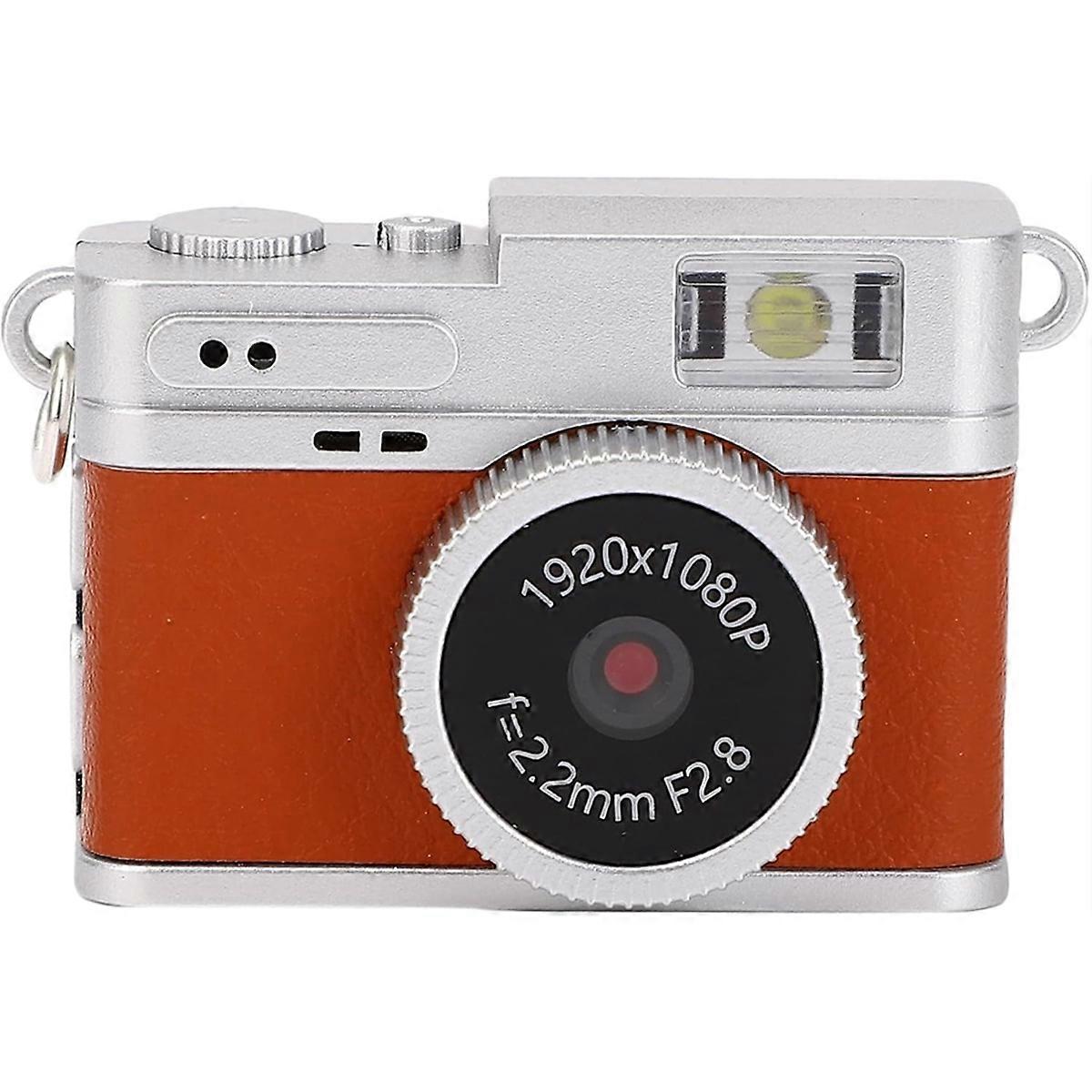 Mini Keychain Camera, 1080P Small Retro Camera
