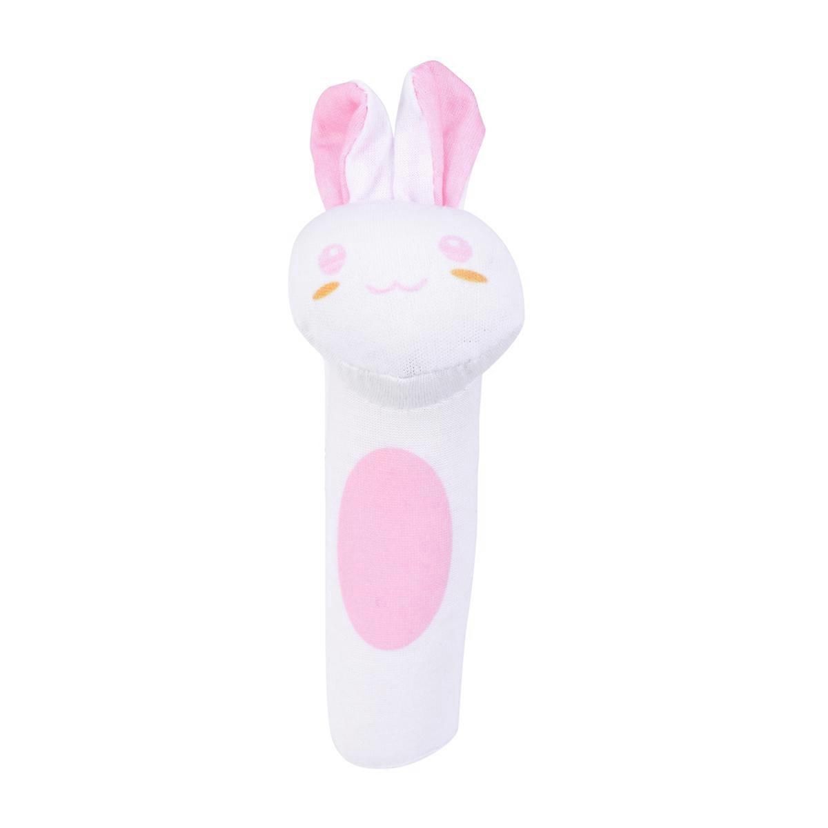 Soft Bunny Hand For Newborns Perfect For Playtime And Improving Baby's Vision Development 1Pcs