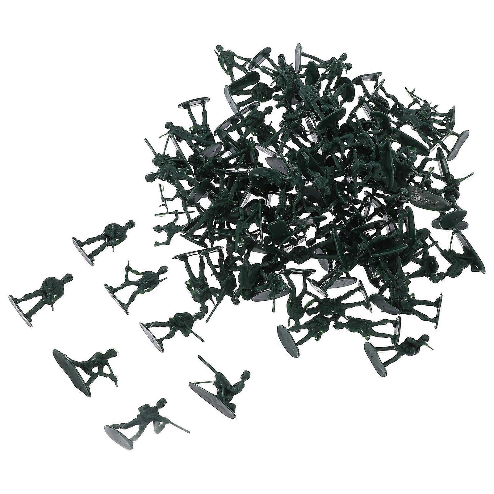 Plastic Soldiers Mini Soldier Figures for Display 300Pcs Set