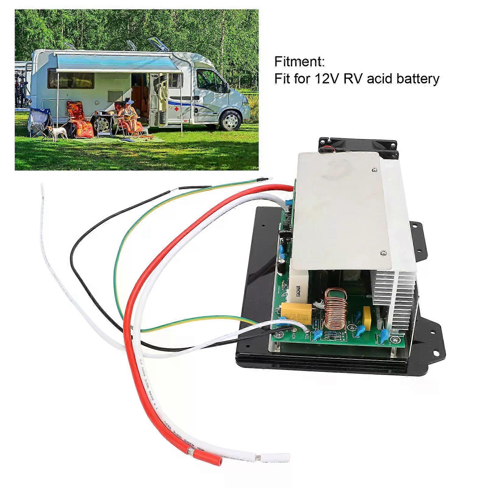 55A RV Power Converter AC105130V 3 Stages Smart Charge WF 8955 MBA Main Board Assembly for 12V RV Battery