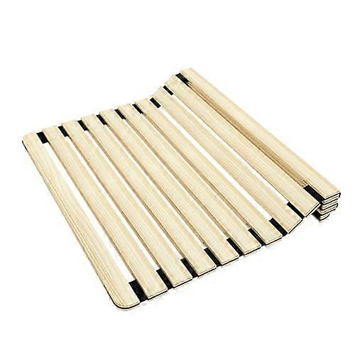 Rollable Floor Mattress Frame Wooden Bed Slats Set 31.5x74.8 Replacement Slats For Single Twin Double Queen Beds 80x190