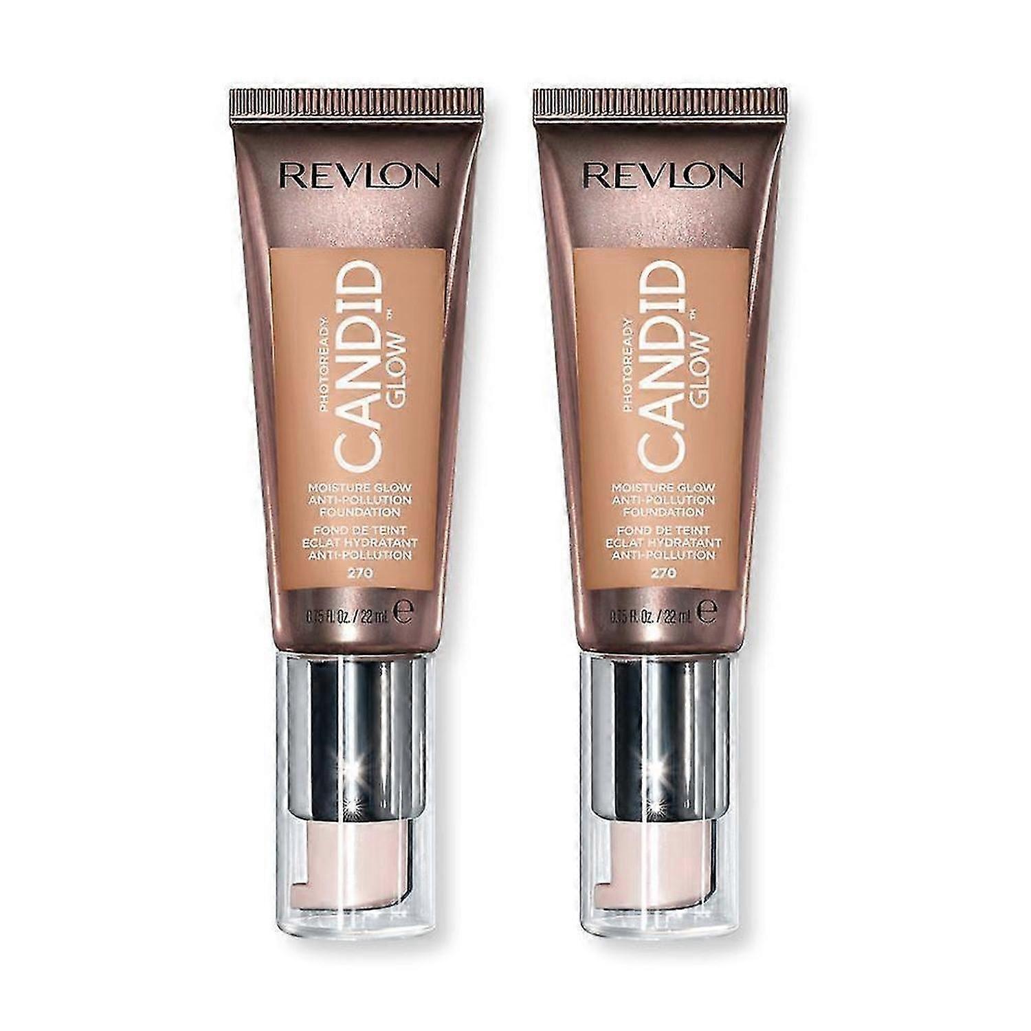 2 x Photoready Candid Moisture Glow Foundation -