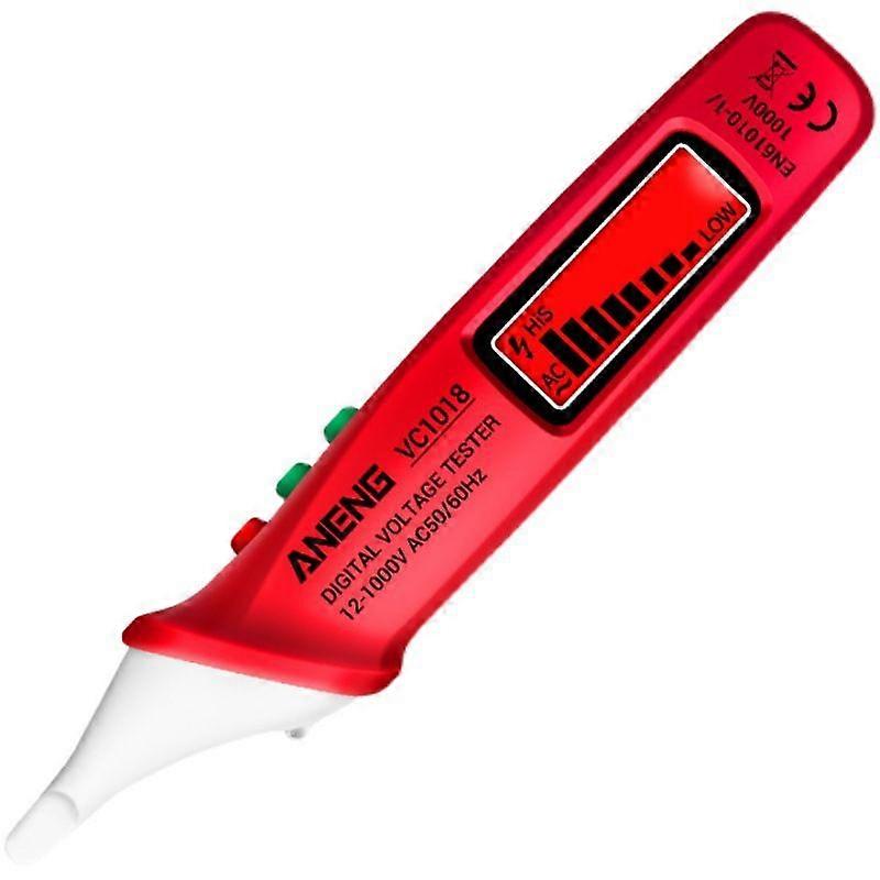 Vc1018 Non-Contact Electric Sensor Tester Pen Digital LCD Display AC Voltmeter