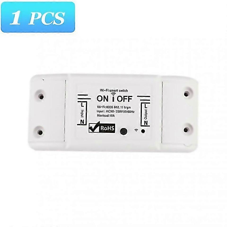 For Wifi Smart Breaker Light Switch Module Tuyasmart Life App Remote Control Timing