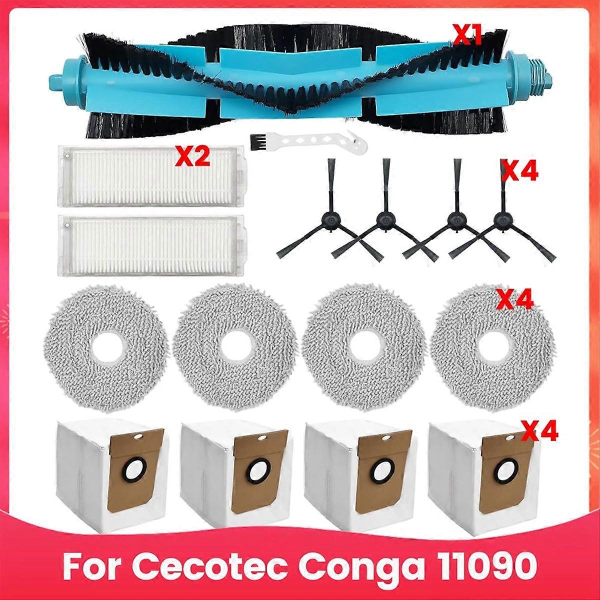 For Cecotec Conga 11090 Vacuum Cleaner Robot Replacement Part