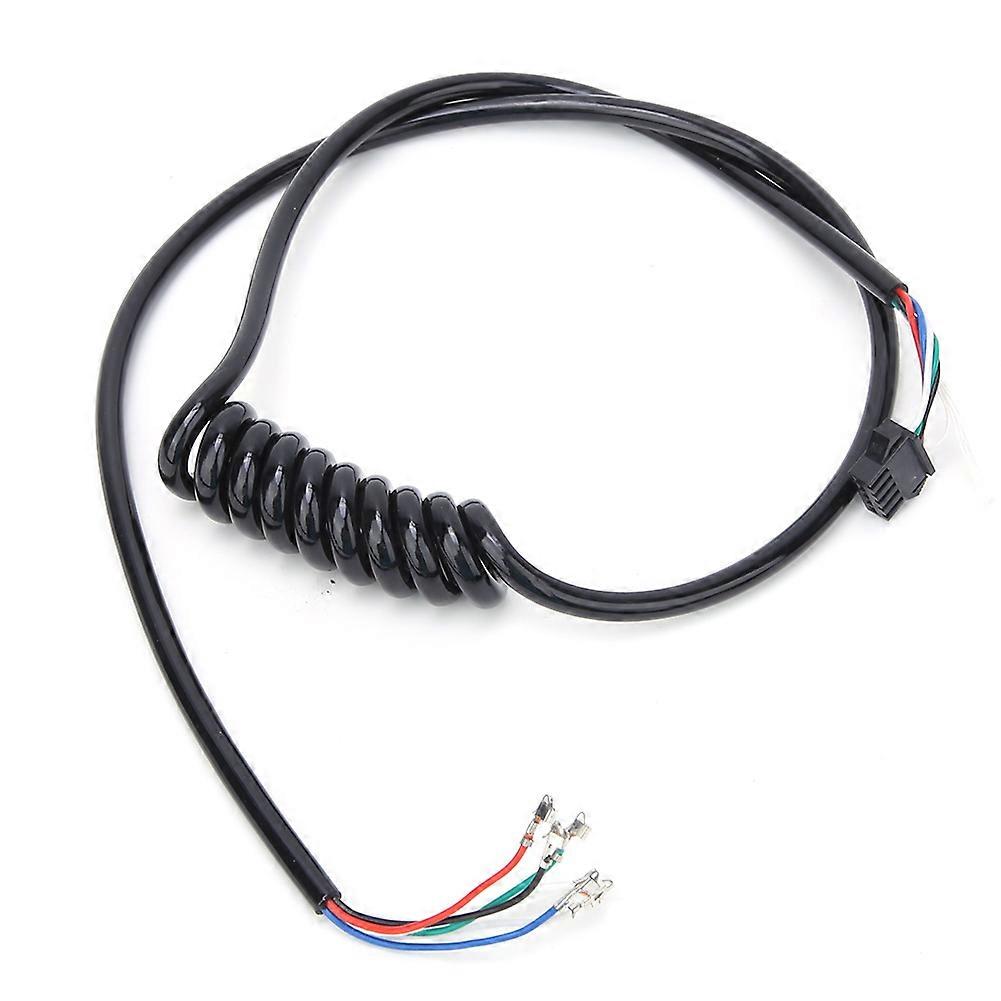 Plastic Black Controller Connecting Wire LCD Display Screen Extension Cord Cable Universal Accessories for 8 Inch Electric ScooterBlack