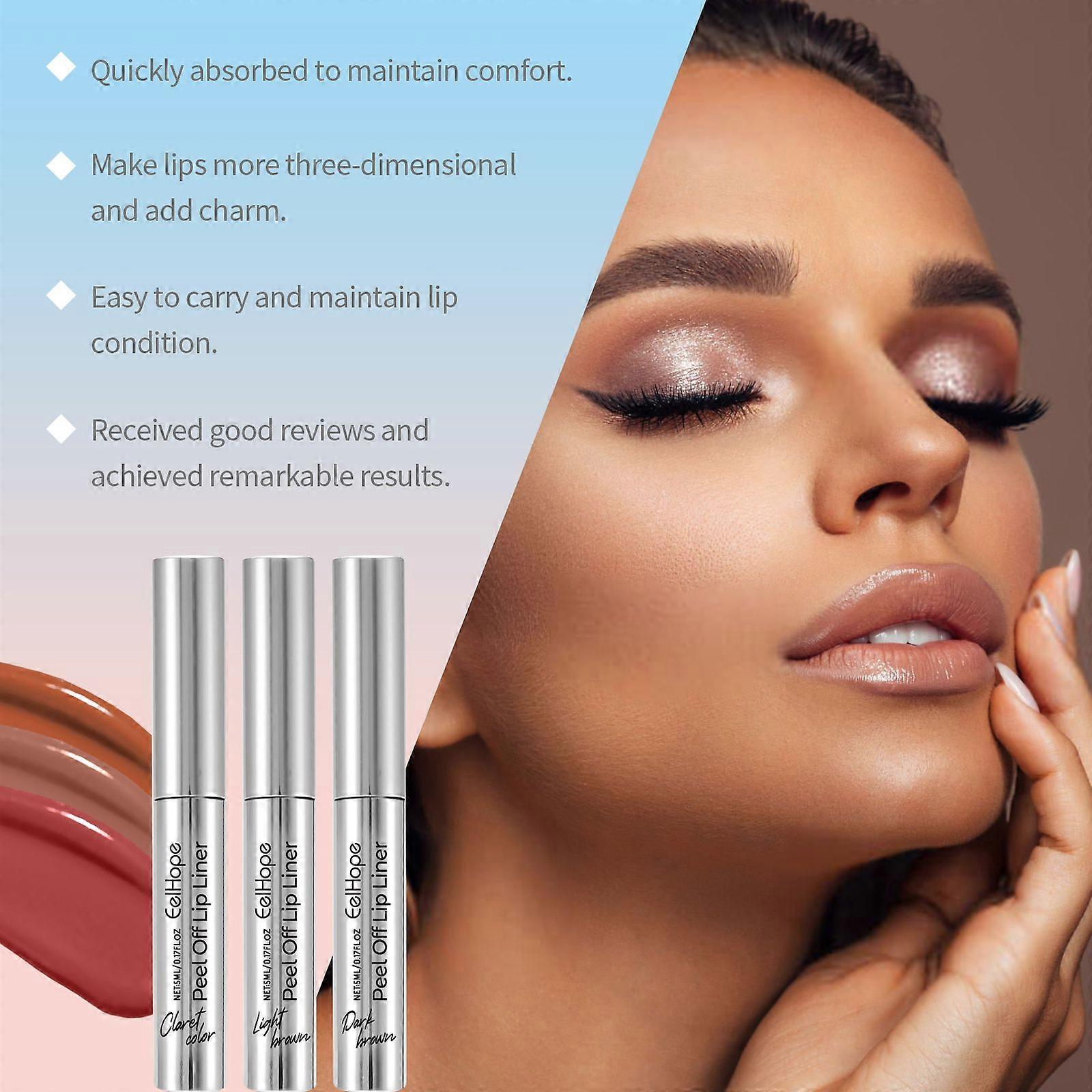 Eelhope Lip Liner Is Water-Resistant And Sweat-Proof, Outlining The Lip Shape. It Is Light, Long-Lasting And Does Not Smudge