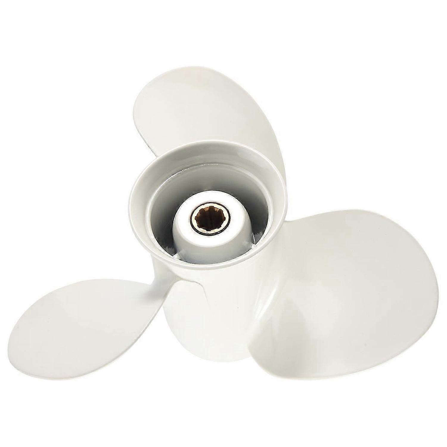 Propeller 9 1/4X11 für Yamaha Außenbordmotoren 9,9 PS F9.9 15PS F15C F15 F20 Aluminium 8 Zähne Spline