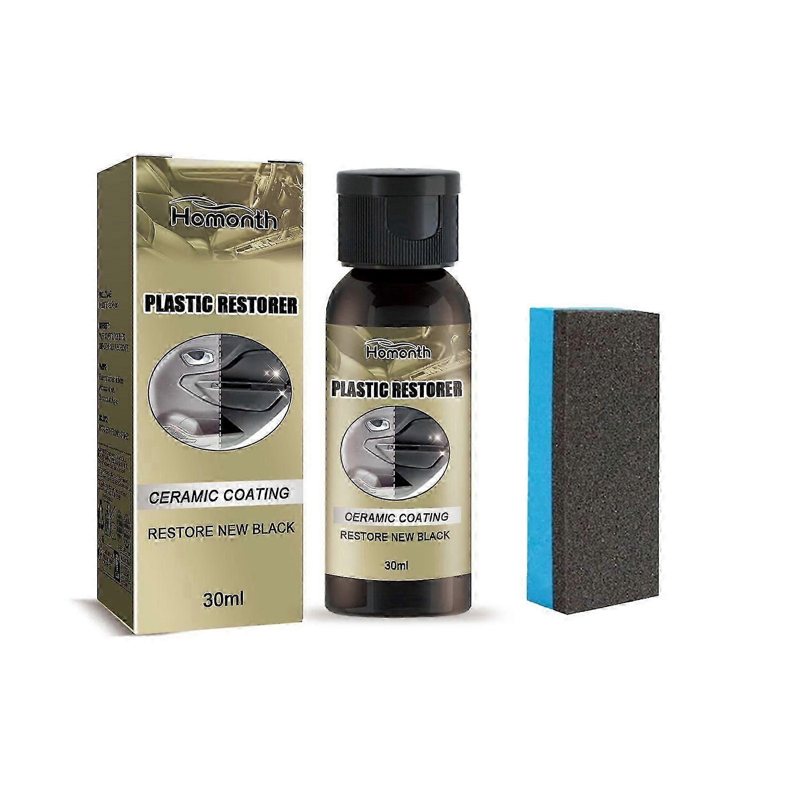 Automotive Plastic Restorer - UV Protection, Deep Clean