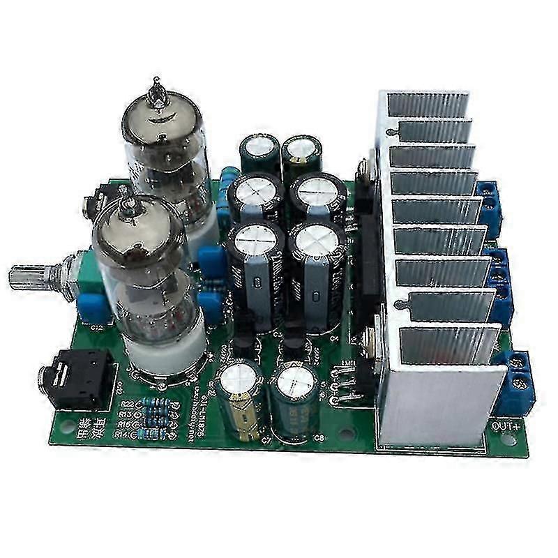 Hifi 6j1 Tube Amplifier Headphones Amplifiers Lm1875t Power Amplifier Board 30w Preamp Buffer Diy K
