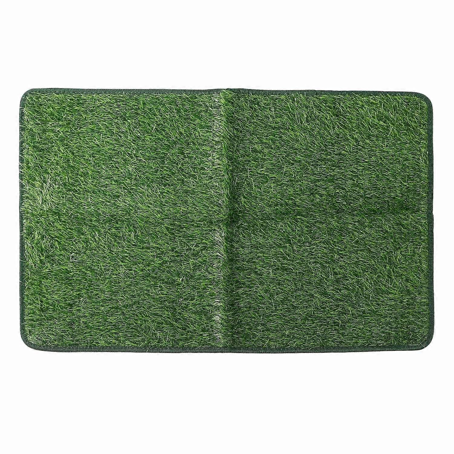 Artificial Grass Dog Pee Pad Large Size Prevent Slip Soft Comfortable Reusable Dog Potty Training Ru