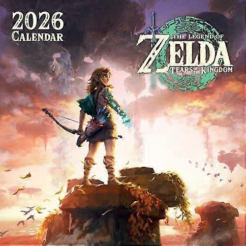 The Legend Of Zelda 2026 Square Calendar Calendar Book