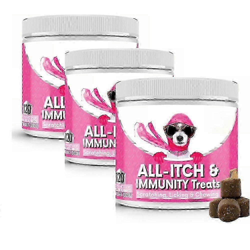 NutriPaw All-Itch Immunity Treats For Dogs - かゆみを伴う足、目、耳、肌を落ち着かせます