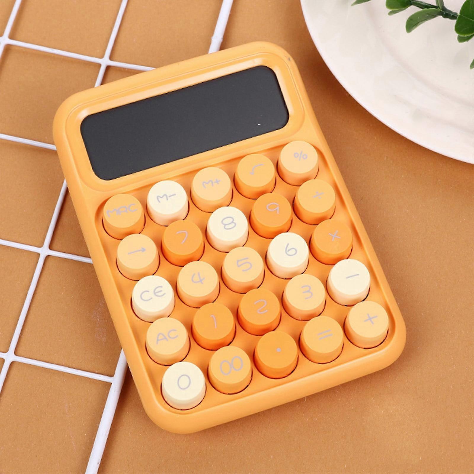 Cyber Monday Deals 2024: Viflosae Cute 12-Digit Portable Scientific Calculator for Students, Non-slip Bottom, Clear Keys
