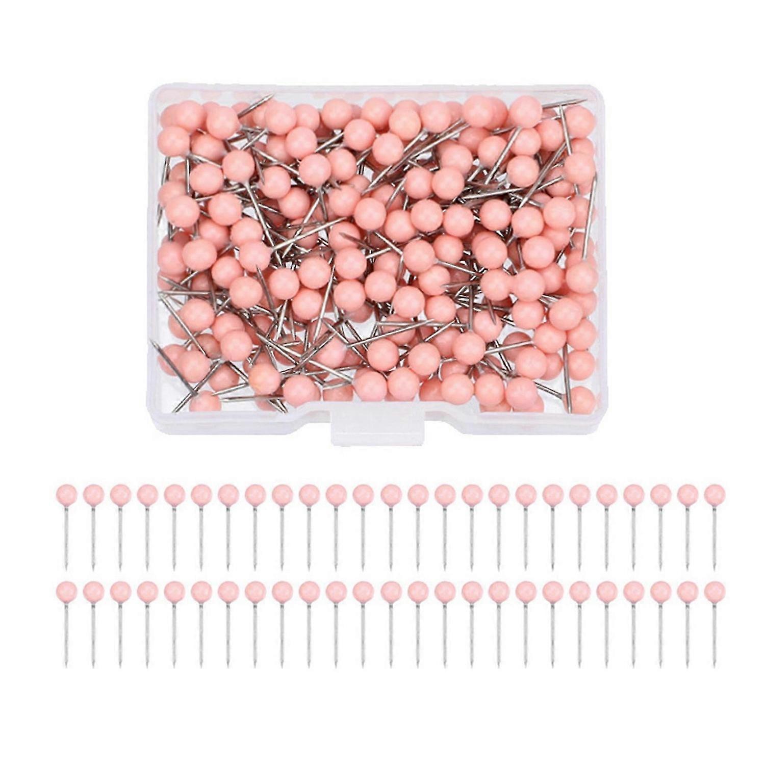 20-380Pcs Push Pins, Thumb Tacks for Bulletin Board, Beads Head Map Pins Decorative Thumb Tacks for 