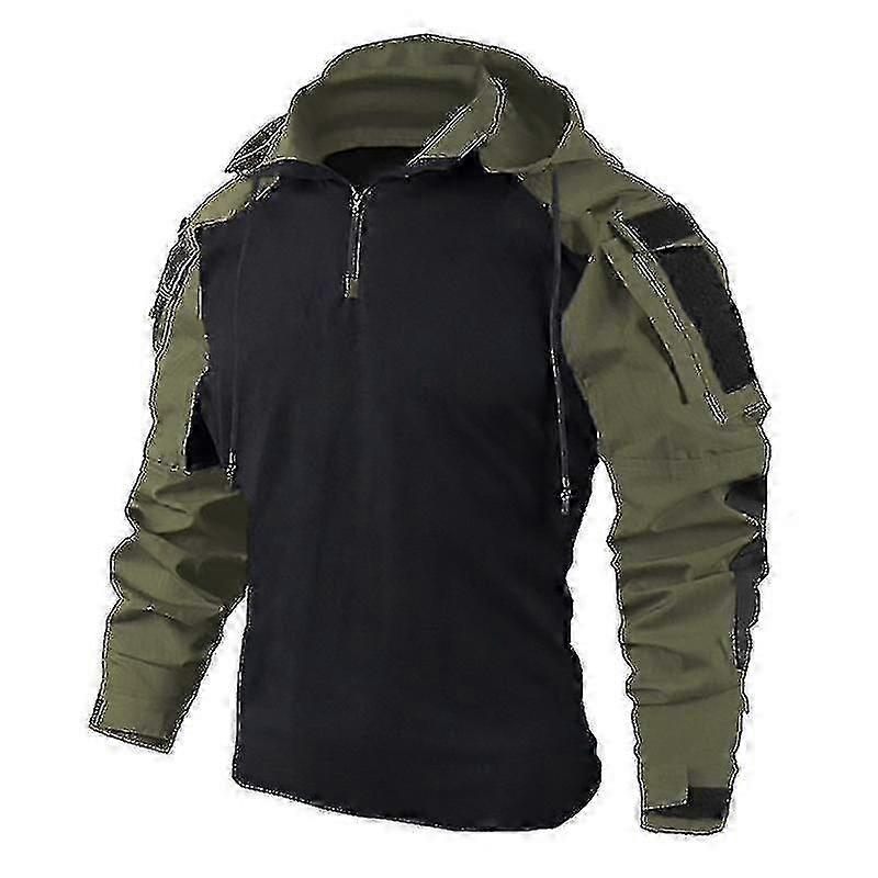 エアガンハンティング用のメンズタクティカルシャツカモフラージュ