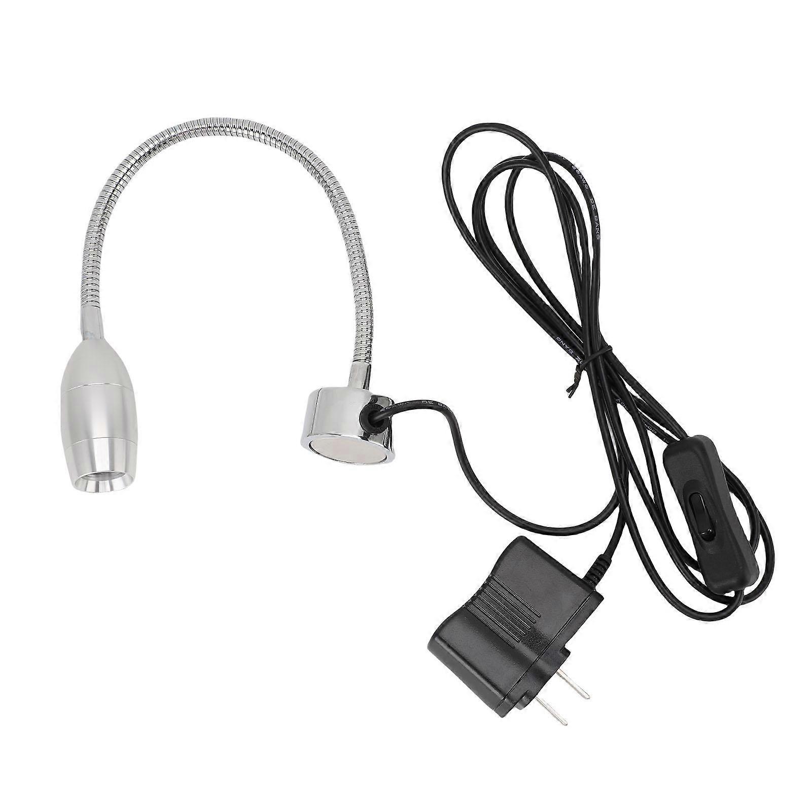 Magnetic Work Light LED Machine Light with Flexible Gooseneck Magnetic Base for Lathe Work Bench