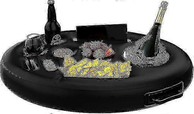 Πλωτή θήκη ποτών για πισίνα και υδρομασάζ, δίσκος ποτών τροφίμων, αξεσουάρ πάρτι ενηλίκων, πλωτός δίσκος πισίνας