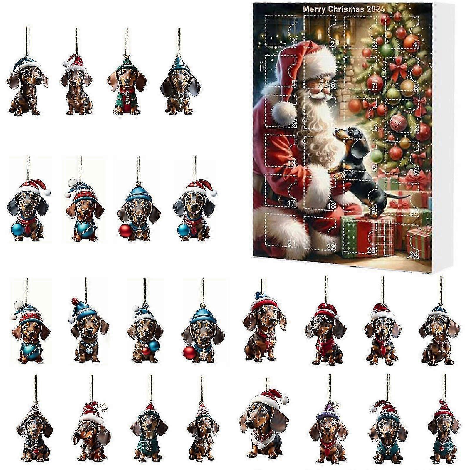 Christmas Advent Calendar for Pets with Blind Box Toys