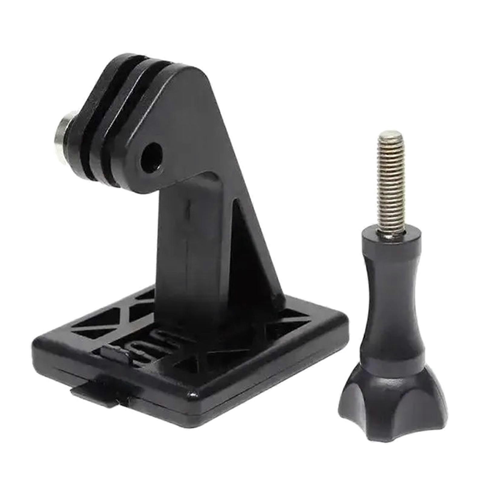 Lightweight Action Camera Helmet Adapter Tool Easy Installation Weather Resistant For Motorcycle Riding Snowboarding Multicolor