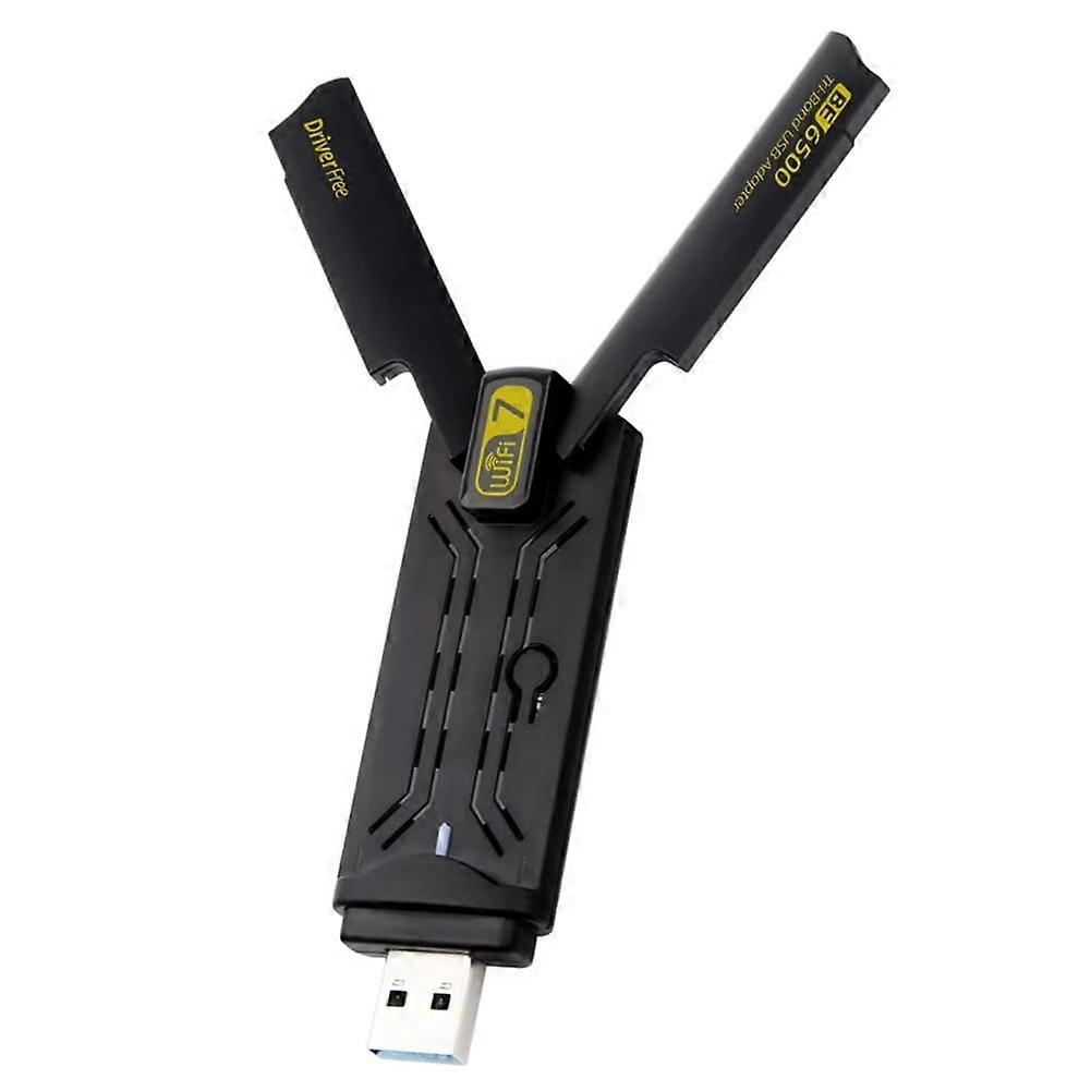 WiFi7 BE6500 TriBand Wireless Network Card Transceiver 2.4/5/6GHz Compatible With WiFi 7 Routers