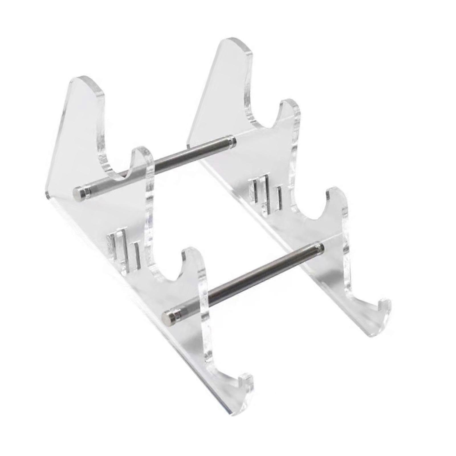 Transparents Keyboards Display Stand Platinums Metal Base Detachable Structure For Workspaces Efficiency Multicolor