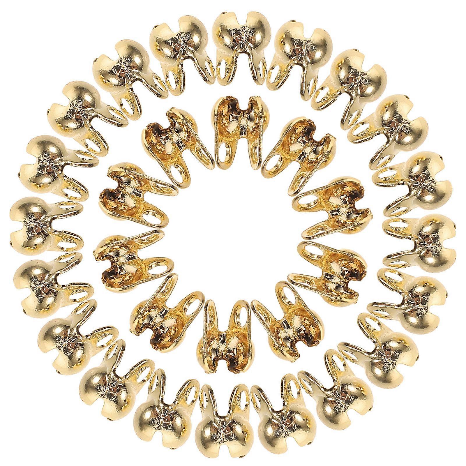 Connector Clasps For DIY Jewelry Accessories Fade-resistant Plating 150Pcs Appropriate Size