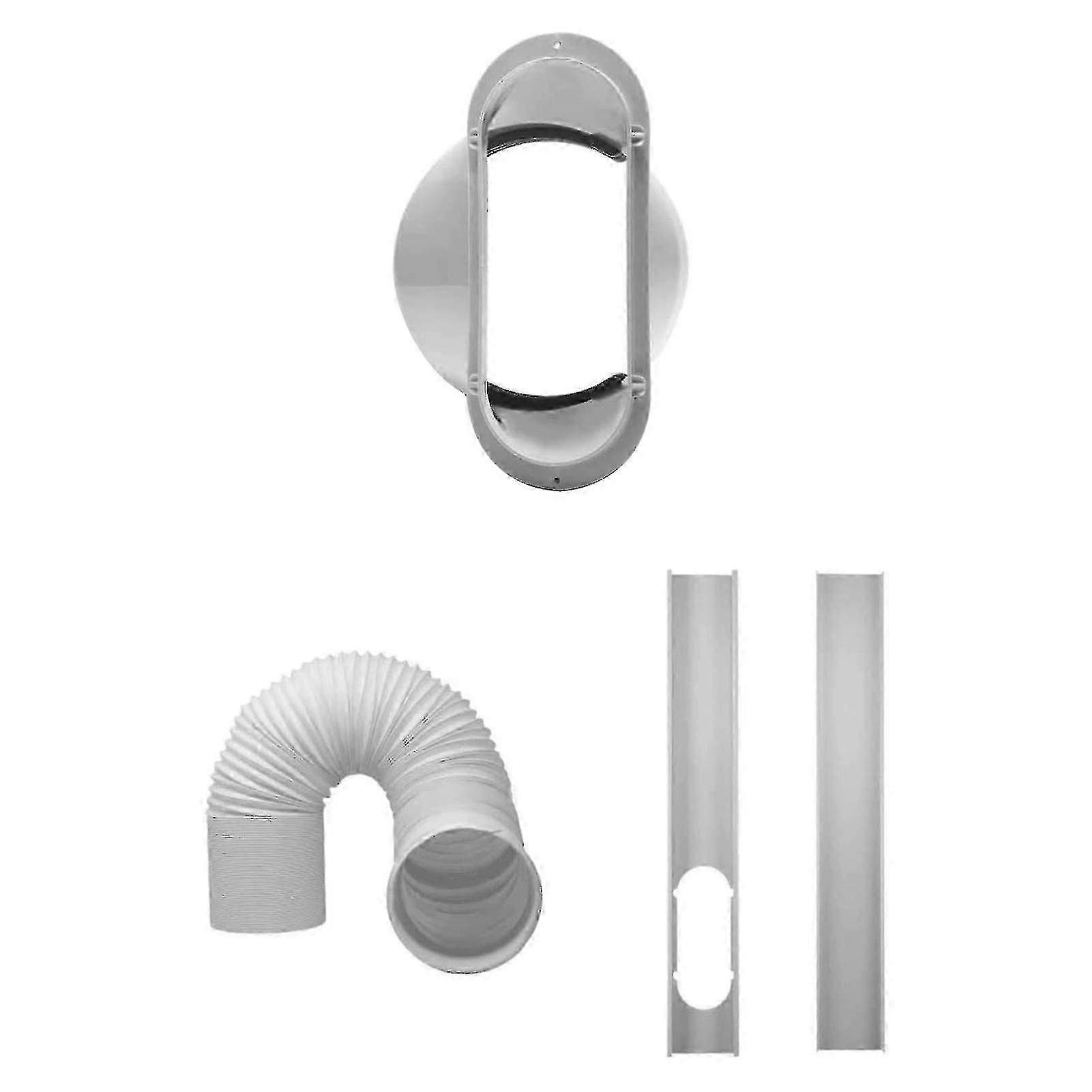 Air conditioner window adapter - portable unit sealing solution