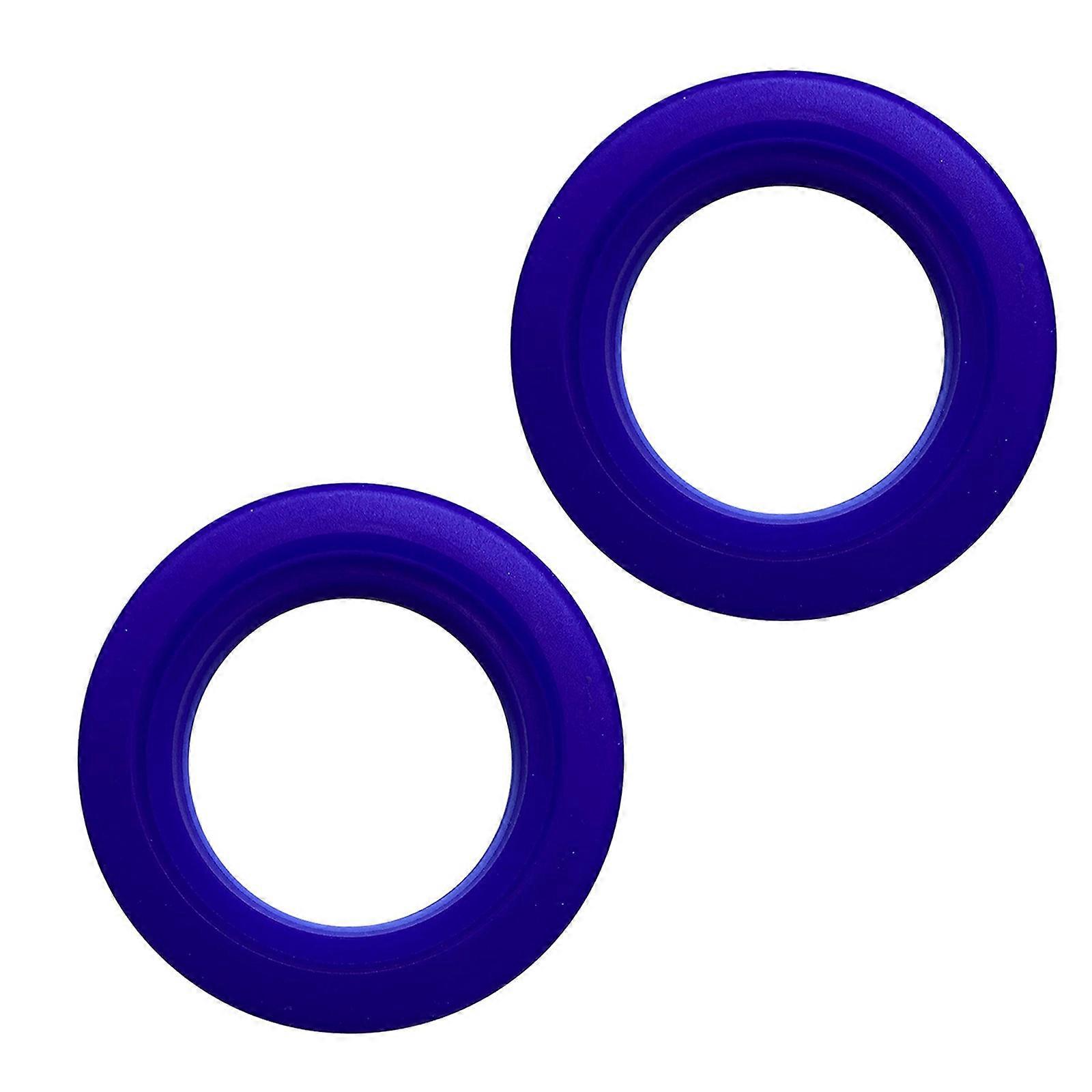 חבילה של 2 אטמי ראש קבוצתיים, אטמי סיליקון תחליף עבור Sunbeam EM6900/EM6910/EM6910R/PU6910/EM7000/EM7000R ססגוניים