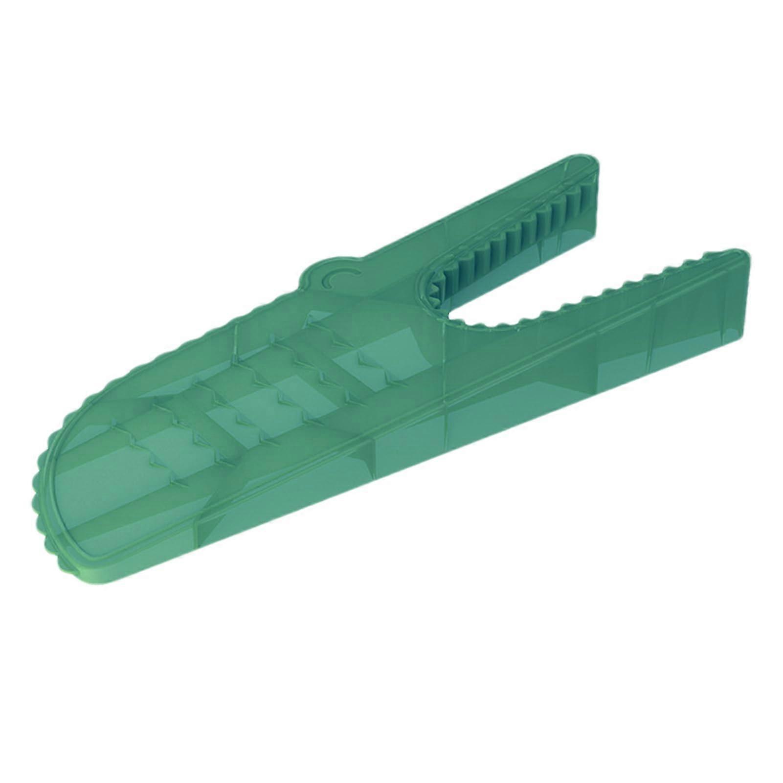 Boot Puller with Grooved Scraper for Cowboy, Work and Wader Boots in Cyan Blue