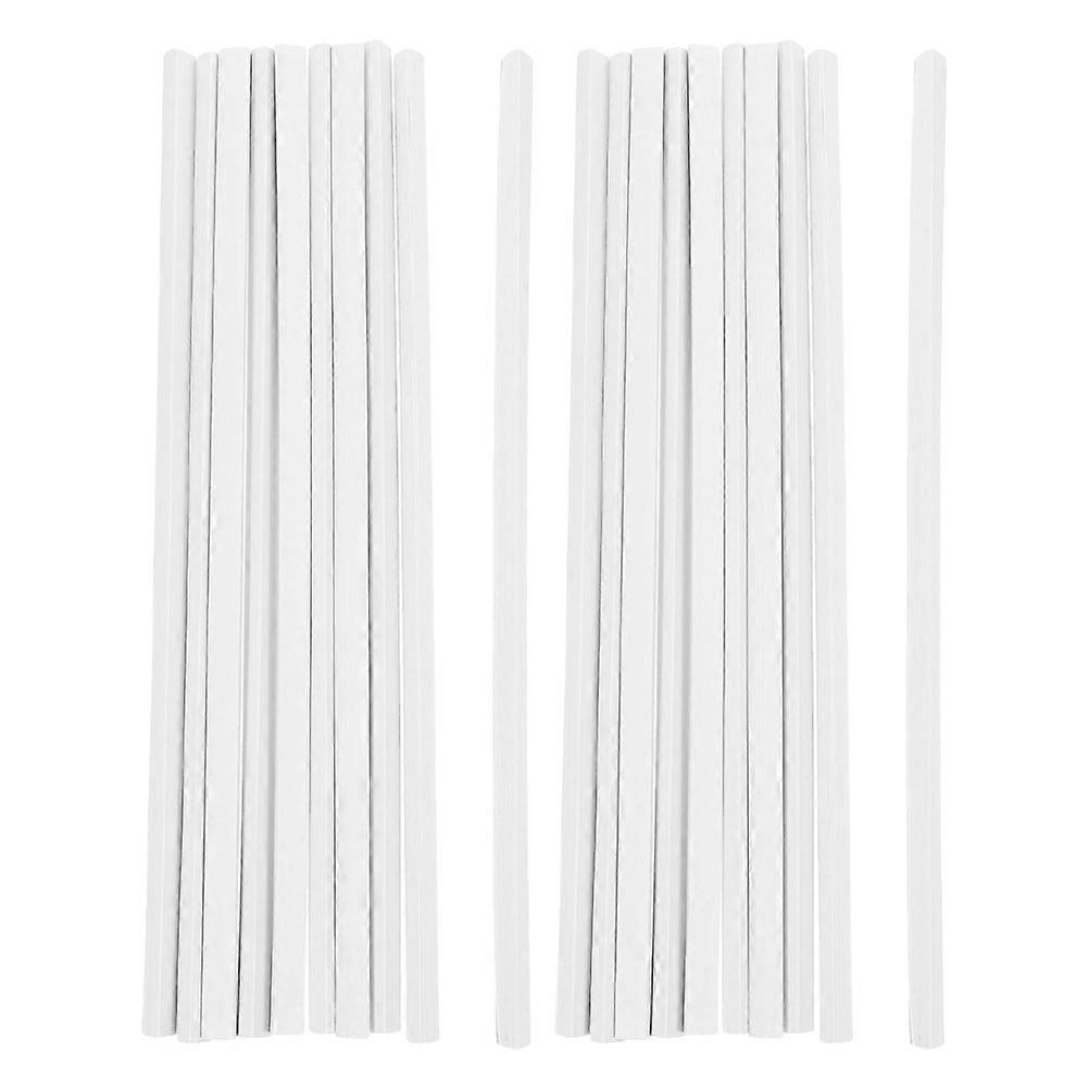 20pcs Clear A4 Paper Binding Covers with Slide Grip Bars for Office School Reports Documents