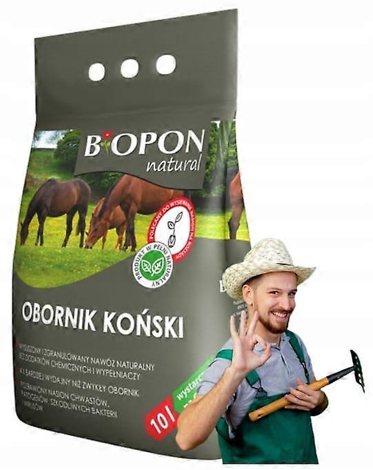 Granulated horse manure 10L Ideal fertilizer for heavy and wet soil