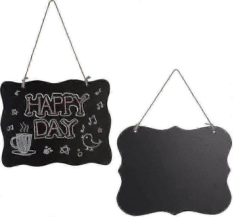 Erasable Hanging Chalkboard with String - 2 Styles for Pieces Small Memo Board