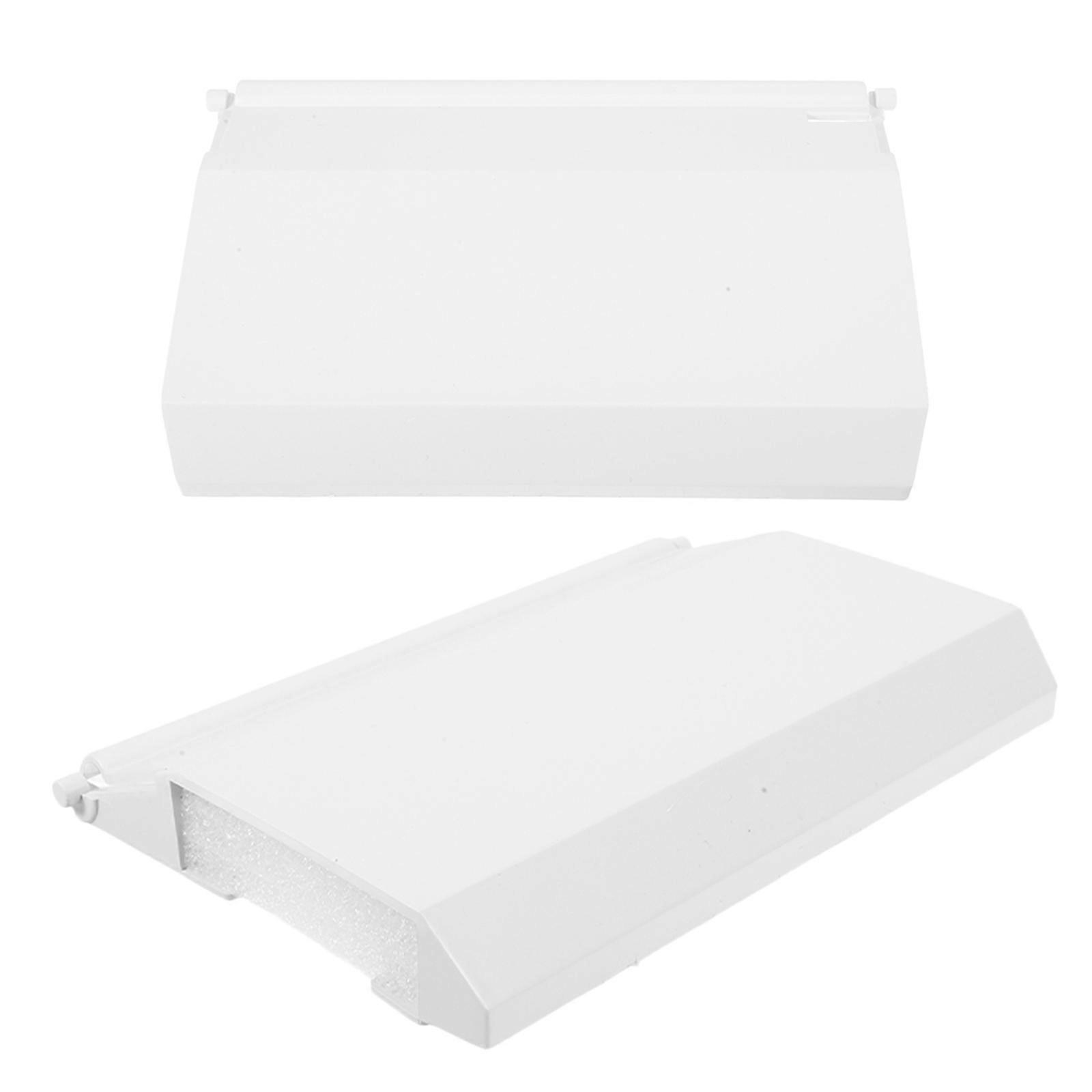 Pool Skimmer Door Flap Replacement 2Pcs Plastic White Skimmer Flapper Door