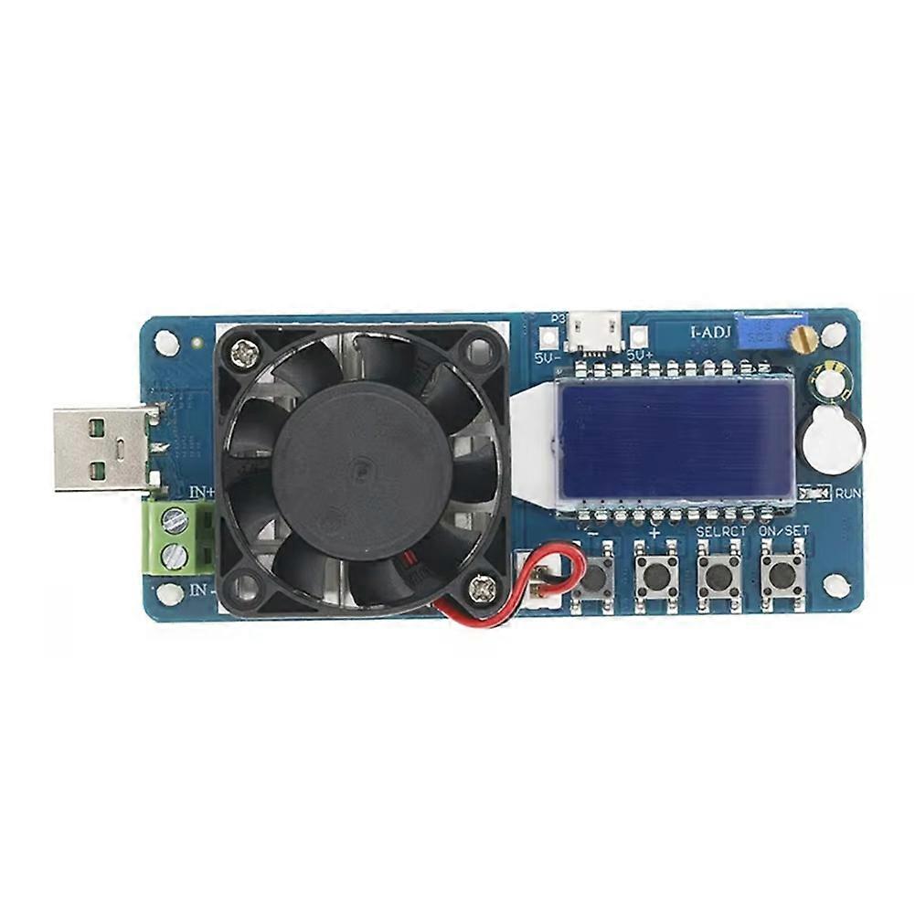 FX25 4A Electronic Load Battery Capacity Tester Constant Current Electronic Load USB Power Detector Adjustable Resistor