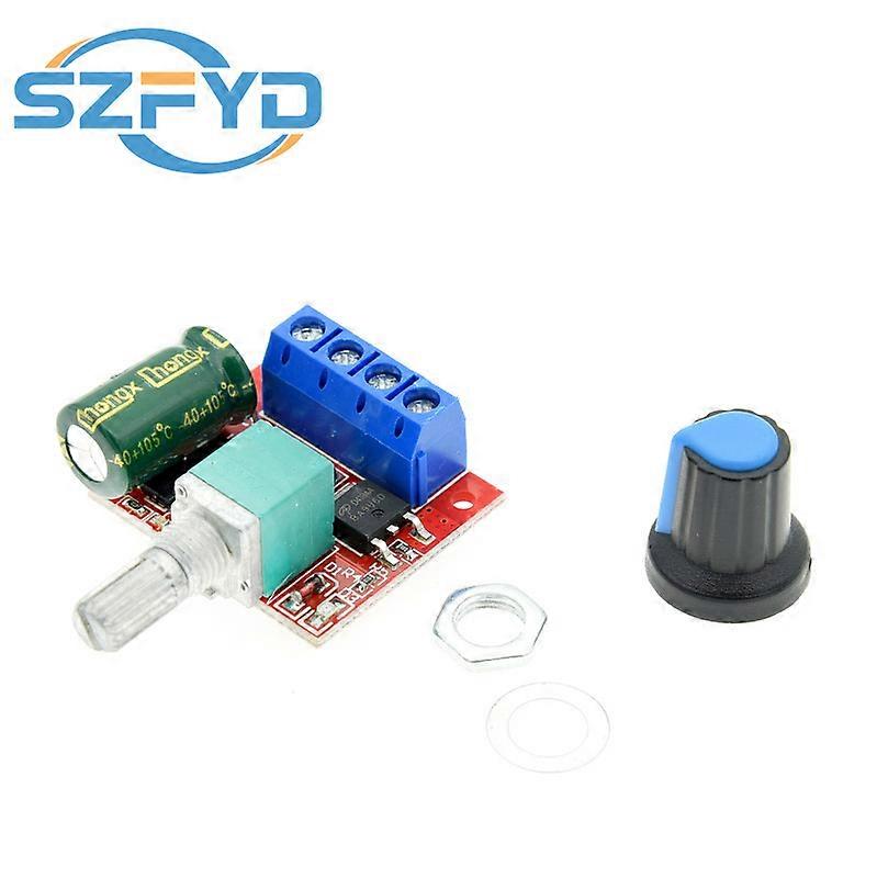 Mini 5A 10A 90W PWM 12V DC Motor Speed Controller Module DC-DC 4.5V-35V Adjcomtable Regulator Control Governor Switch 24V