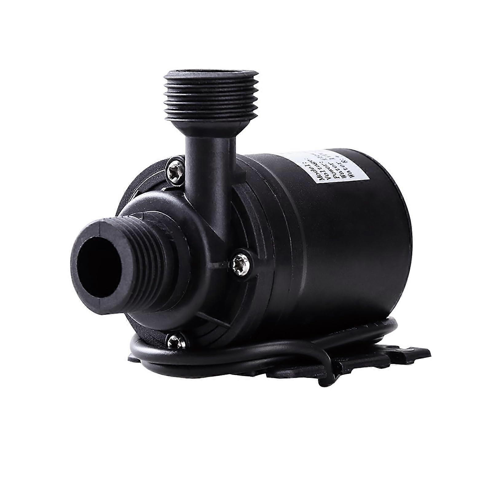 Brushless Submersible Pump For Aquariums, Low Noise, Low Power Consumption, Durable Material, Easy Install, Black